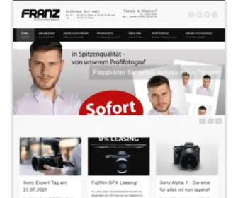 Fotofranz-Online.de(Dein persönlicher Ansprechpartner für Foto & Video) Screenshot