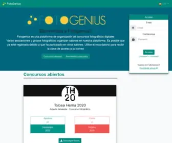 Fotogenius.es(Fotogenius) Screenshot