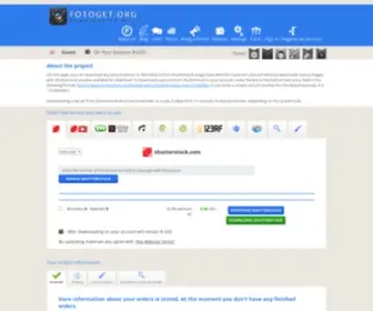 Fotoget.org(Site) Screenshot