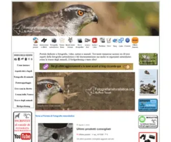 Fotografianaturalistica.org(PORTALE FOTO E NATURA) Screenshot