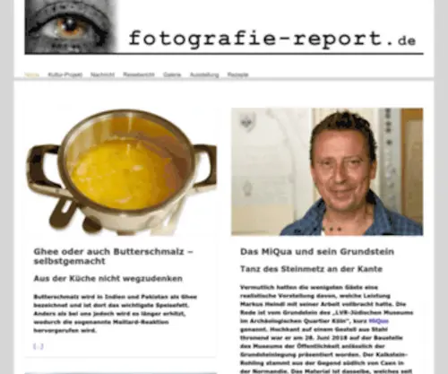 Fotografie-Report.de(Home) Screenshot