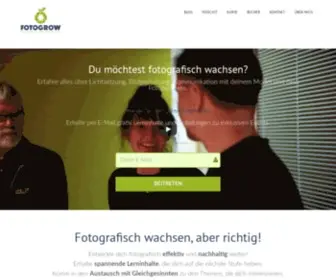 Fotogrow.de(Fotografisch wachsen) Screenshot