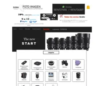 Fotoimageneshop.com(SIGMA) Screenshot