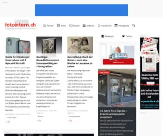 Fotointern.ch(Foto News) Screenshot