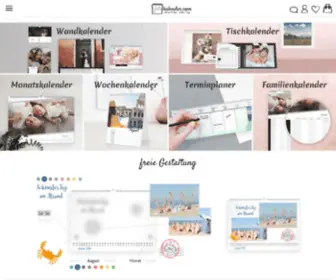Fotokalender.com(Individuelle Fotokalender) Screenshot