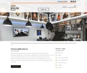 Fotolabkiekie.com(Welkom bij Fotolab Kiekie Amsterdam) Screenshot