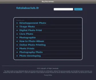 Fotolaboclub.fr(Fotolaboclub) Screenshot