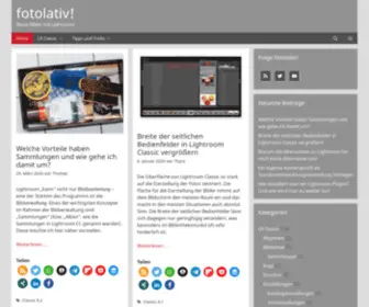 Fotolativ.de(Beste Bilder mit Lightroom) Screenshot