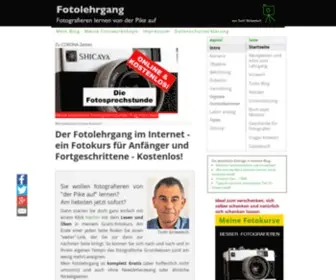 Fotolehrgang.de(Der kostenlose Fotolehrgang) Screenshot