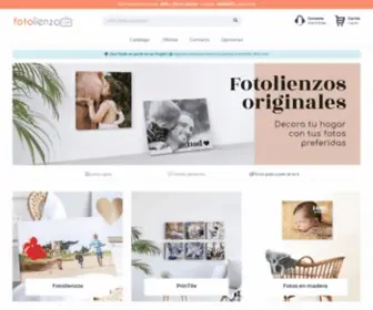 Fotolienzo.com(Foto Lienzo) Screenshot