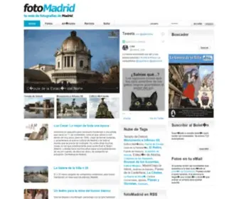 Fotomadrid.com(Tu web de fotografias de Madrid) Screenshot