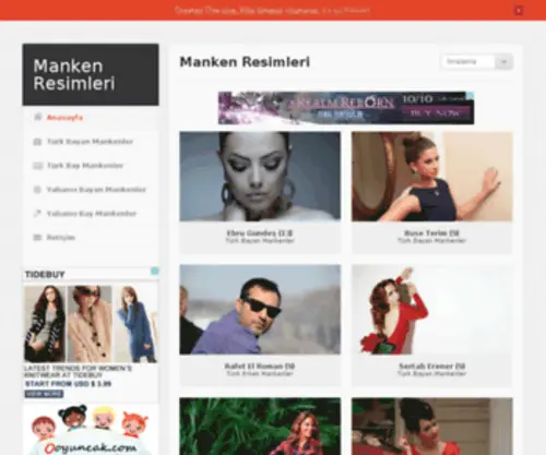 Fotomanken.com(Manken Resimleri) Screenshot