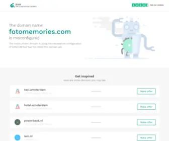 Fotomemories.com(Photograph mats and frames) Screenshot