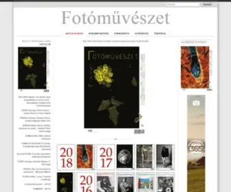 Fotomuveszet.net(Fotóművészet) Screenshot