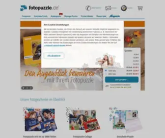 Fotopuzzle.de(Eigenes Fotopuzzle erstellen) Screenshot