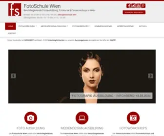 Fotoschule.wien(Fotokurs-Wien-Fotoworkshop-Ausbildung-Fotografie) Screenshot