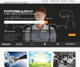 Fotosearch.cz(Stock Photography) Screenshot