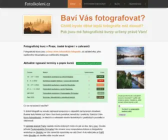Fotoskoleni.cz(Fotografický) Screenshot