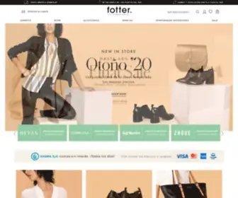 Fotter.com.ar(Zapatos online) Screenshot