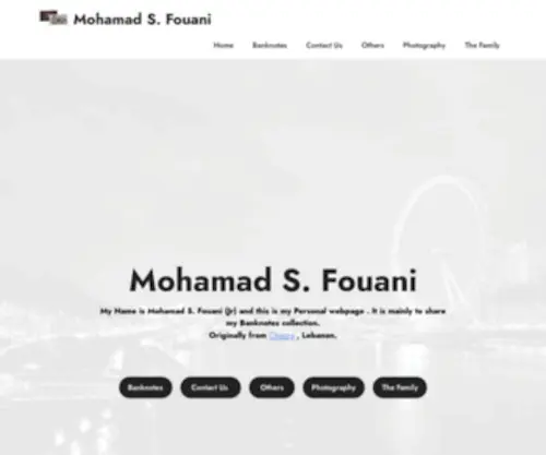 Fouani.org(Home) Screenshot