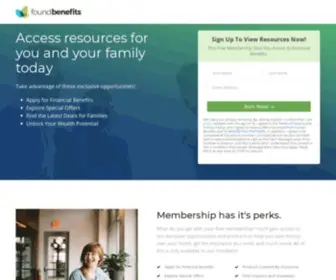 Found-Benefits.com(Found Benefits) Screenshot