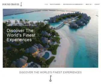 Found.travel(Found Travel Portfolio) Screenshot