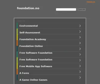 Foundation.no(foundation) Screenshot