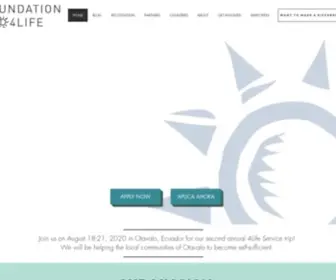 Foundation4Life.org(HOME) Screenshot