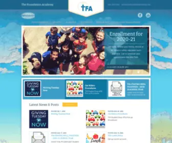 Foundationacademy.com(Jacksonville Private School) Screenshot