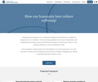 Foundational-Research.org(Center on Long) Screenshot