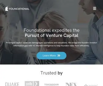 Foundational.nyc(Early-Stage VC Market Intelligence) Screenshot
