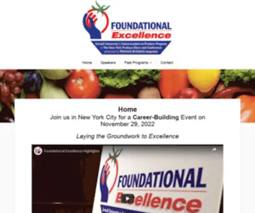 Foundationalexcellence.com(Laying the Groundwork to Produce Industry Excellence) Screenshot