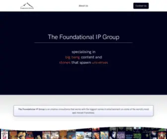 Foundationalip.com(We are a content design consultancy) Screenshot