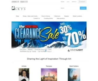 Foundationarts.com(The largest selection of Christ and Jesus Pictures) Screenshot