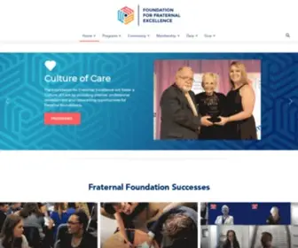Foundationfe.org(Foundation for Fraternal Excellence) Screenshot
