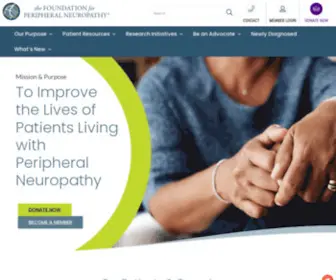 Foundationforpn.org(The Foundation For Peripheral Neuropathy) Screenshot