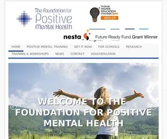 Foundationforpositivementalhealth.com(Foundation For Positive Mental Health) Screenshot