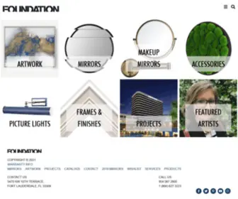 Foundationhospitality.com(Your designs built without compromise) Screenshot