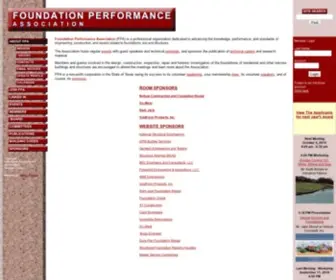 Foundationperformance.org(Foundation Performance Association) Screenshot