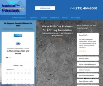 Foundationprosofco.com(Foundation Repair) Screenshot