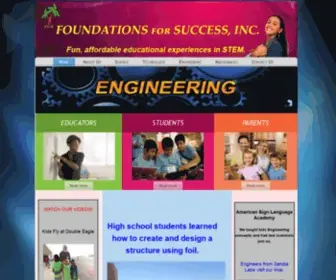 Foundations4Success.info(Foundations 4 Success) Screenshot