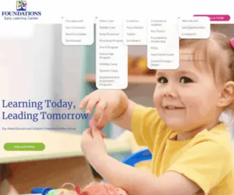 Foundationsearlylearningcenter.com(Foundations Early Learning Center) Screenshot