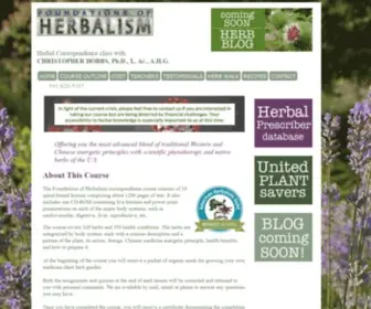 Foundationsofherbalism.com(Foundationsofherbalism) Screenshot