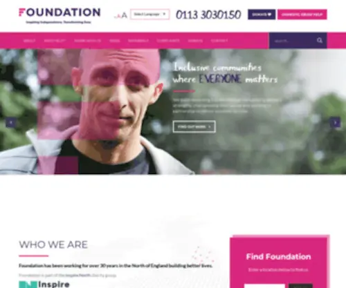 Foundationuk.org(Foundation) Screenshot