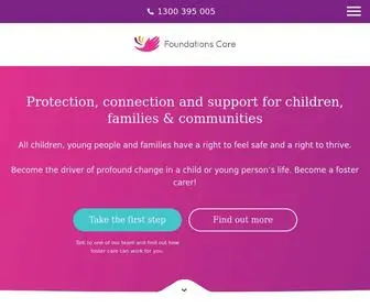 Foundcare.org.au(Foster Care Australia) Screenshot