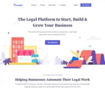 Founded.co(Start, Manage, and Grow Your Business) Screenshot