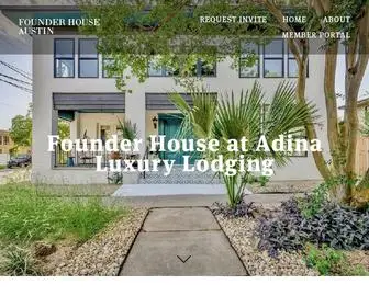 Founderhouseaustin.com(Founder House) Screenshot