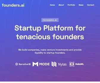 Founders.ai(Ultimate Startup Platform) Screenshot