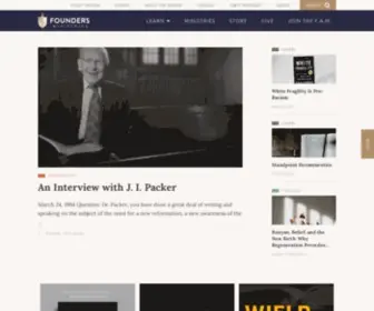 Founders.org(Founders Ministries) Screenshot