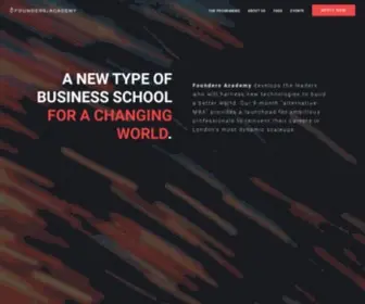 Foundersacademy.io(Founders Academy) Screenshot